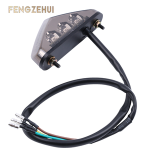 <span class=keywords><strong>Feu</strong></span> arrière de <span class=keywords><strong>moto</strong></span> 12V 15 LED avec fonction stop, <span class=keywords><strong>feu</strong></span> de circulation et éclairage de plaque d'immatriculation pour VTT, <span class=keywords><strong>moto</strong></span> tout-terrain et scooter - Product Image 4