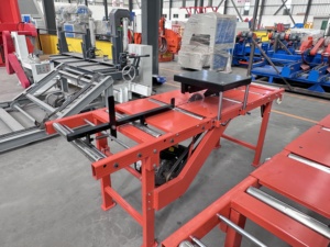Wheeled Portable Single Blade Edger No Electricity Required Outdoor Sawmill Lumber Slab Edge <b>Trimming</b> Cutting <b>Machine</b> - Product Image 2