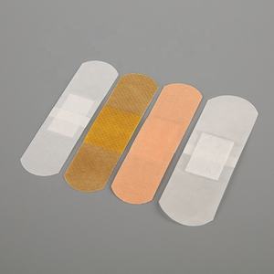 Plester pertolongan pertama Keamanan warna kulit, 72*19mm, bernapas, tahan air, plastik, PE, bantuan plester luka - Product Image 5