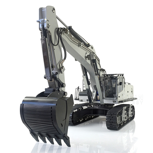 <span class=keywords><strong>HUINA</strong></span> 2.4G 1/14 Kabolite RC Excavator <span class=keywords><strong>K970</strong></span> Modèle de jouets à chenilles hydrauliques en métal peint en blanc - Product Image 4