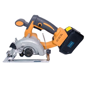 5 Inches Brushless Lithium Circular Saw Rechargeable Cordless Circular Saws Portable <b>Cutting</b> Tools <b>Machine</b> Orange LQ02 - Product Image 2