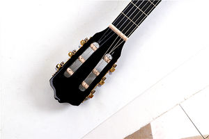 <span class=keywords><strong>Guitarra</strong></span> Clásica de viaje, cuerda de nailon, corte fino, 39 pulgadas, precio de fábrica, oem - Product Image 4