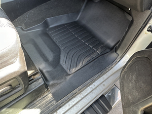 Alfombrillas de goma TPE para camioneta Chevrolet Silverado F150 Ranger, revestimiento duradero 3d para suelo de coche, para todo tipo de clima, <span class=keywords><strong>4x4</strong></span> - Product Image 4