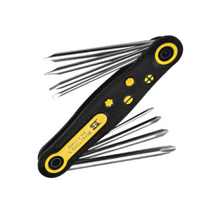 Bosi Tools Ensemble de tournevis pliants 8 pièces Bs420982 Manche et lame en acier au chrome vanadium - Product Image 3