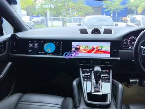 Màn hình cảm ứng kép 12.3 inch Android 13 không dây Apple Carplay đài phát thanh xe cho PORSCHE MACAN nâng cấp 2014-2016 - Product Image 2