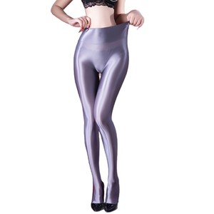 Seamless Crotchless Leggings Silver Gray Coffee Black White Pink Blue Light Purple Red Nylon Yoga Dance <b>Pants</b> Four Seasons Youth - Product Image 5