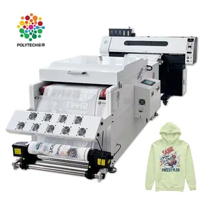 2023 Fabriek Directe Verkoop 60Cm Dtf Printer 4 Hoofden 4720/I3200 A3 Tshirt Dtf Overdracht Film Printer Voor Kleine Bedrijven