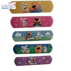 कस्टम मुद्रित बैंड सहायता कार्टून पीई नियमित रूप से आकार घाव प्लास्टर OEM प्लास्टर घाव ड्रेसिंग - Product Image 5