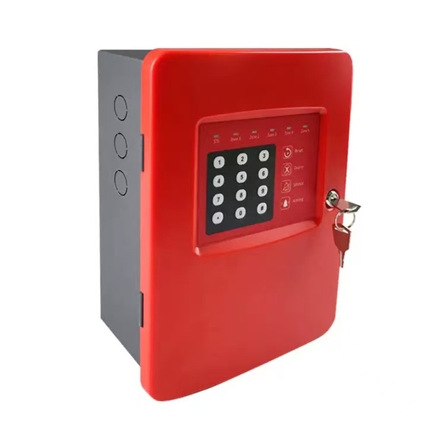 Hot Sale 10M Alarm Control Panel with Wi-Fi ABS Material Smoke Detector SECURITY FIRE CONTROL PANEL