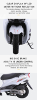 2024 M10 150cc Transmission automatique Gaz Scooter Moto Style Essence Moto