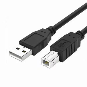 USB 2.0 Right Left Angle Male Type B <b>Cable</b> BM Angled PVC Jacket Braid for Printer Scanner Right Angle 90 Degree <b>Cable</b> - Product Image 3