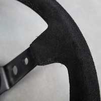 Volant universel de haute qualité pour drift, fourrure, 350 mm