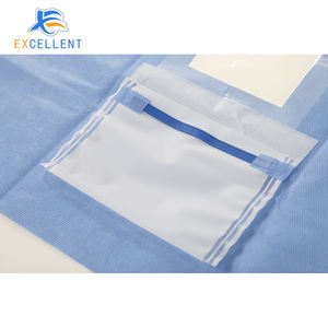 Katarakt/miyopi ameliyatı için sıvı toplama poşetleri ile tek kullanımlık steril oftalmik cerrahi göz örtüsü tıbbi sarf malzemeleri - Product Image 5