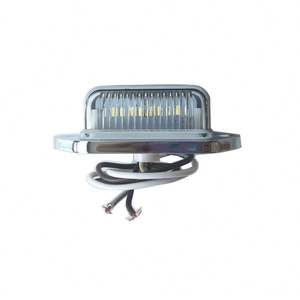 Mini Luz de Matrícula 10-30V, Luz Lateral para SUV, Camión, Remolque, RV, Van, Motocicleta, Lámpara de Señalización Impermeable con Certificación E4 - Product Image 1