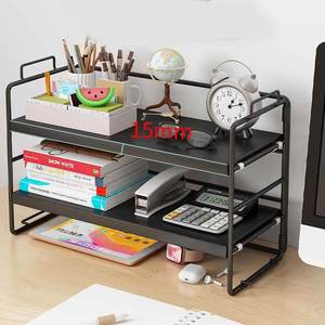 Organizador <span class=keywords><strong>de</strong></span> Dos Niveles <span class=keywords><strong>de</strong></span> Hierro Forjado Negro, Ecológico e Impermeable, para Baño, <span class=keywords><strong>Ducha</strong></span>, Cocina y Cosméticos - Product Image 5