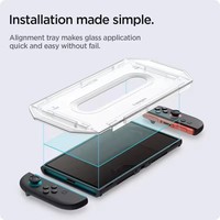 Protection d'écran en verre trempé pour Nintendo Switch 2, installation facile, film anti-rayures pour Switch 2, 2025
