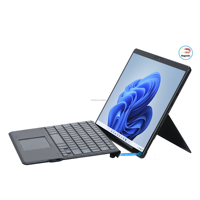 Clavier pour Surface Pro 8/Pro X 13 pouces, clavier intelligent multifonctionnel avec pavé tactile, étui de protection pour clavier d'ordinateur portable Microsoft