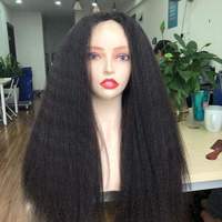 Perruque naturelle en cheveux humains vierges bruts, alignés aux cuticules, avec dentelle transparente, cheveux Remy vietnamiens, ondulés soyeux, pour extension et dropshipping