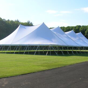 Tente de réception en PVC blanc pour événements, mariages, banquets, fêtes, tentes de réception extérieures pour événements, capacité 300 à 500 personnes - Product Image 5