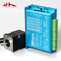 Kit Motor Stepper Hybrid Nema 17 Closed Loop HBS57 CNC dengan Encoder 1000PPR, poros 5mm, Kaihong 42x42x34+20mm DC24V 0.28Nm