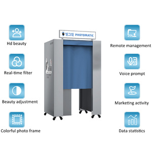 Yixile Photomaton Selfie équipement commercial professionnel imprimante <span class=keywords><strong>photo</strong></span> instantanée centre commercial distributeur automatique de café photomaton magasin - Product Image 3