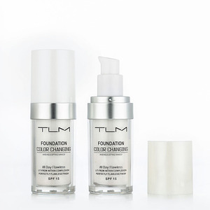 <span class=keywords><strong>TLM</strong></span> 30ML ฐานแต่งหน้าเปลี่ยนสีรองพื้น คอนซีลเลอร์ฝาครอบของเหลว โซมบราสแต่งหน้ายาวนาน สกีนแคร์รองพื้น - Product Image 2