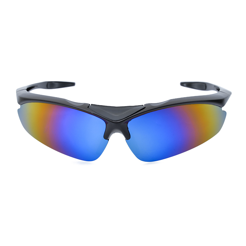 Fashion Men Sports Sunglasses Cycling Outdoor Pc Frame Sports Glasses Bike Polarized Sport Sunglasses With More Lens