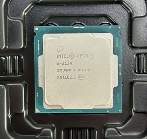 Used for Xeon E-2134 4C 3.50GHz 71W 8MB SR3WP Processor <b>LGA</b> <b>1151</b> Socket Desktop 3.5 GHz Speed Ensures Fast Performance for Deman - Product Image 1