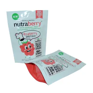 Food Industrial Use Freezer Dried Fruit Plastic Packaging Bags