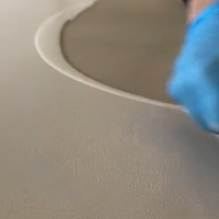Microciment imperméable et résistant aux rayures pour murs et sols, microciment écologique pour la décoration intérieure de style industriel moderne