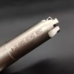 CSDR-25X120-SD09-3T COM COOLANT Face Milling Cutter para cortar aço inoxidável Matching SDKT093508