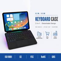 Clavier multimédia pour tablette, modèle 2022, USB-C, 10,9 pouces, iPad, bureau, affaires, voyage, directement de l'usine