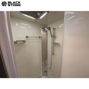 Venta caliente camioneta de acero inoxidable cama ligera de fibra de vidrio Camper nuevo <span class=keywords><strong>Mega</strong></span> cabina tobogán en camión Camper para camioneta - Product Image 5