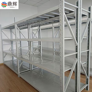 Guichang Étagère de rangement en acier sans boulons Protection contre la corrosion Cadre métallique Paquet brut Étagère légère pour utilisation en entrepôt - Product Image 1