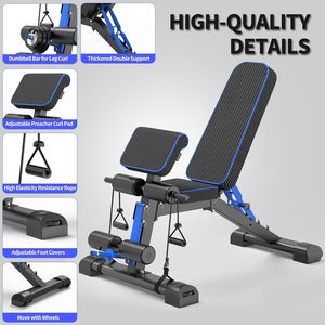CZFIT - Mancuernas Ajustables 4 en 1 de Acero y Banco de Pesas Plegable, Equipo de Gimnasio para Entrenamiento Físico - Product Image 5