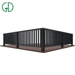 GD Nhôm Ban Công Kính Hệ Thống Lan Can Chiều Cao Cài Đặt Veranda Tường Composite Thiết Kế Cho <span class=keywords><strong>Front</strong></span> Hiên Terrace Lan Can Thiết Kế - Product Image 6