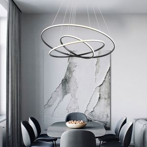 Sang trọng Vòng Treo Đèn Led vòng đèn chùm cho sảnh khách sạn Thông tư ánh sáng mặt dây chuyền Văn phòng Dali thông minh hệ thống chiếu sáng - Product Image 6