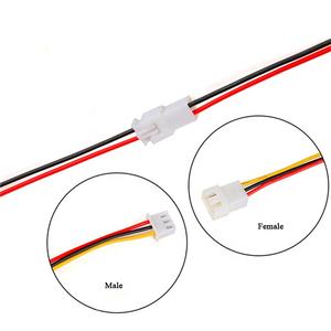 Maßgefertigtes HooHA Harness JST XH Serie 2,5mm 2P/3P Verzinntes Kupfer PVC-Ummantelung Steckverbinder Kabelkonfektion für Verbraucher-Elektrik - Product Image 1