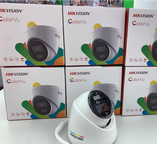 In Stock DS-2CD1347G3H-LIU NEW 4 MP ColorVu 3.0 Fixed Turret Network Camera
