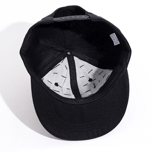 Nueva Llegada Europeo Americano Hip Hop Sombrero Street Dance Hombres Mujeres Moda Negro Flat Brim Custom Rivet Gorras Gorra de béisbol - Product Image 5