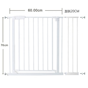 Barrière de sécurité multifonctionnelle <span class=keywords><strong>pour</strong></span> animaux domestiques, clôture de protection <span class=keywords><strong>pour</strong></span> chats et chiens, garde-corps d'escalier intérieur, grande taille - Product Image 4
