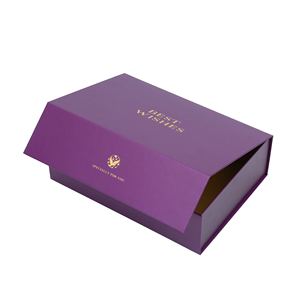 Biểu Tượng Tùy Chỉnh Sang Trọng Matte Cứng Nhắc Hộp Quà Tặng Từ Đóng Cửa Các Tông Hộp Giấy Vàng Lá Gấp Hộp Cho Món Quà Đóng Gói - Product Image 1