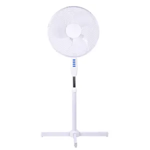 Electric Oscillating Pedestal Stand Up Tower Fan With 600mm Cross Base