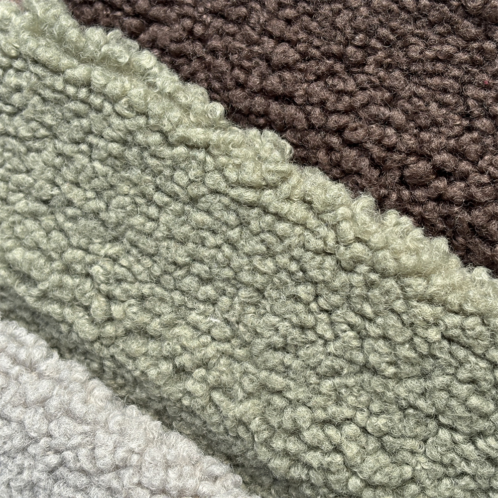 Imitation Cashmere Circle Fabric Super Soft Warm Blanket Clothing Lining Cloth Short Plush Toy Fabric tango
