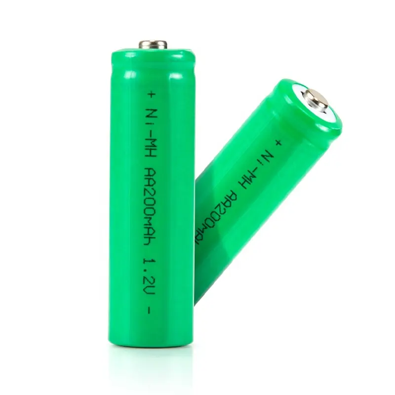 Ni-mh Batteries1.2v Ni Mh Aa 100mah 200mah 300mah סוללה עבור שמש גן אור