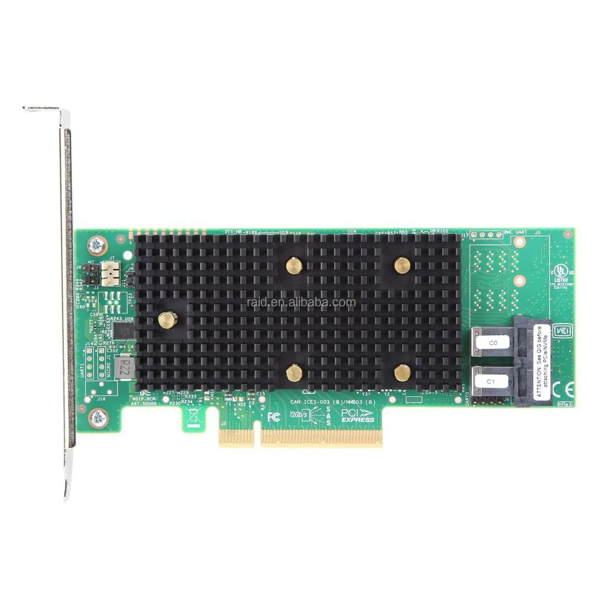 Broadcom Agavo การ์ดควบคุมลอจิก LSI 05-50008-02 MegaRAID 9440-8i 8 พอร์ต 12Gbs SAS/SATA/PCI