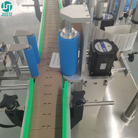 Aplikator Label sekolah 7 inci mesin pelabelan otomatis berperekat untuk Pot botol bir tetes mata kosmetik air Mineral susu anggur