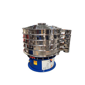 Nueva Máquina Separadora Vibratoria de Acero Inoxidable para Polvo de Té, Tamiz Vibratorio con Componente Central de Motor - Product Image 1