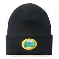 도매 Gorros 비니 파라파 래퍼 개구리 사용자 정의 비니 자수