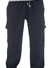Pantalon de survêtement cargo pour homme, multi-poches, décontracté, coupe large, taille élastique, respirant, imperméable, vente en gros OEM - Product Image 1